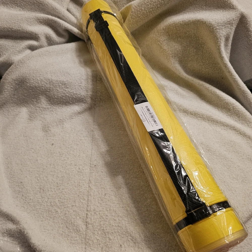 Calpalmy Extendable Poster Tubes Expand from 24.5” to 40” with Shoulder Strap